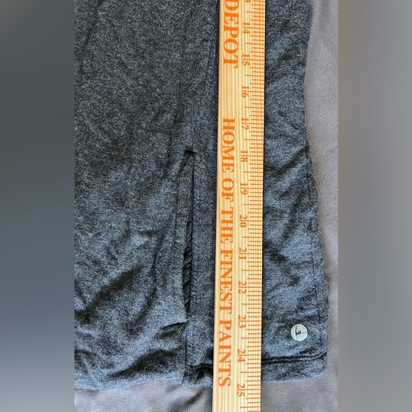 90 Degree by Reflex Women’s Gray Open Cardigan, Side Pockets, 96% Rayon; Size XL - Picture 9 of 9